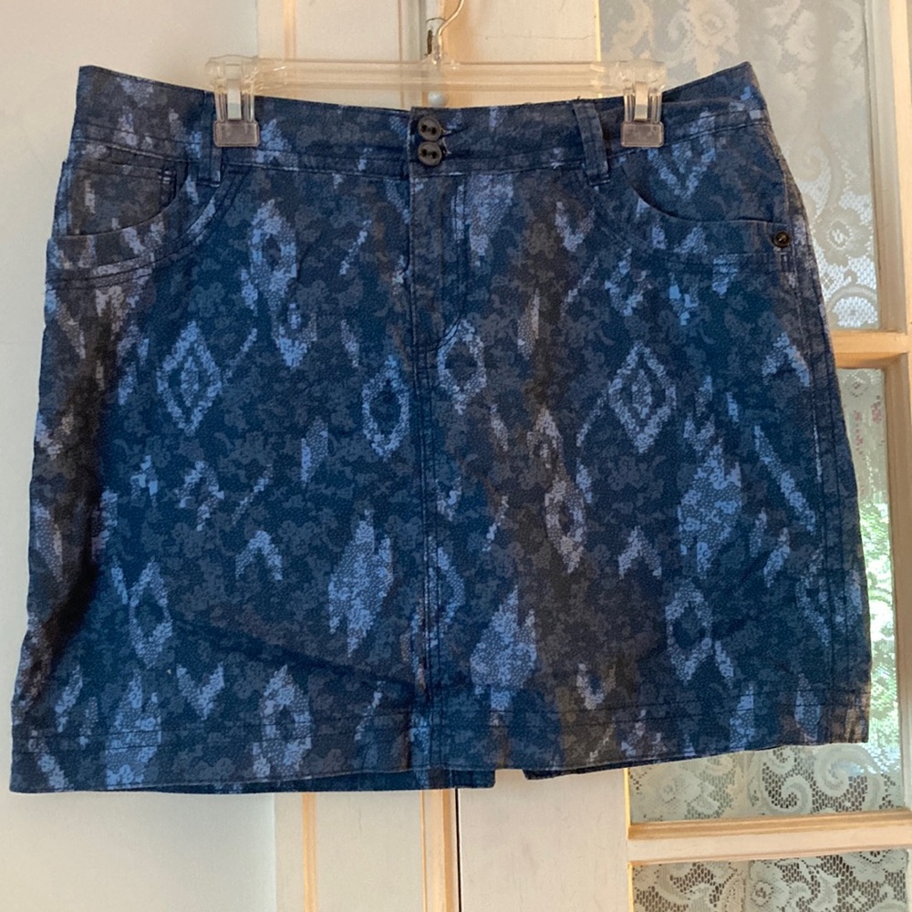 Blue Supplies Skort